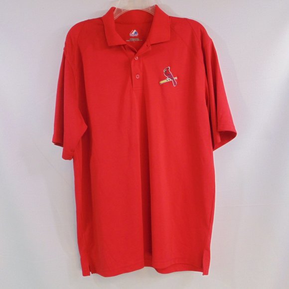 Majestic Other - Majestic St. Louis Cardinal Polo size Large